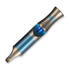 We Knife Blue Ti Whistle With 1PC Brown Paracord Düdük