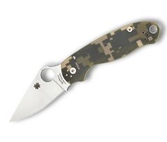 Spyderco Para 3 Camo G-10 Plainedge Çakı