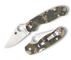 Spyderco Para 3 Camo G-10 Plainedge Çakı