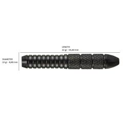 Target Power Storm Black Çelik Uçlu Dart Oku