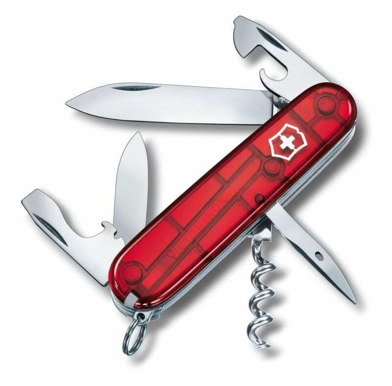 Victorinox Spartan Şeffaf Kırmızı Çakı