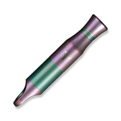 We Knife Purple Ti Whistle With 1PC Brown Paracord Düdük