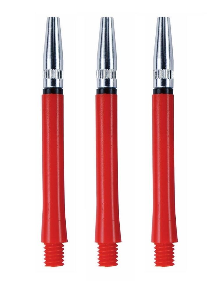 Winmau Nylon Revolving Dart Shafts Kırmızı - Medium
