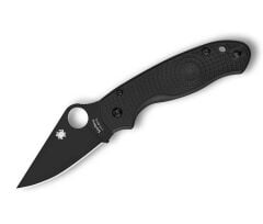 Spyderco Para 3 Black Lightweight Black Blade Plainedge Çakı