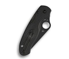 Spyderco Para 3 Black Lightweight Black Blade Plainedge Çakı