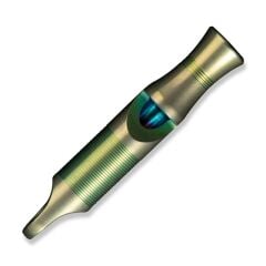 We Knife Green Ti Whistle With 1PC Brown Paracord Düdük
