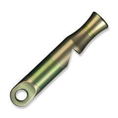 We Knife Green Ti Whistle With 1PC Brown Paracord Düdük