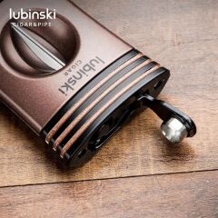 Lubinski RoseGold Puro Çakmak ve Delicili V Kesici Seti
