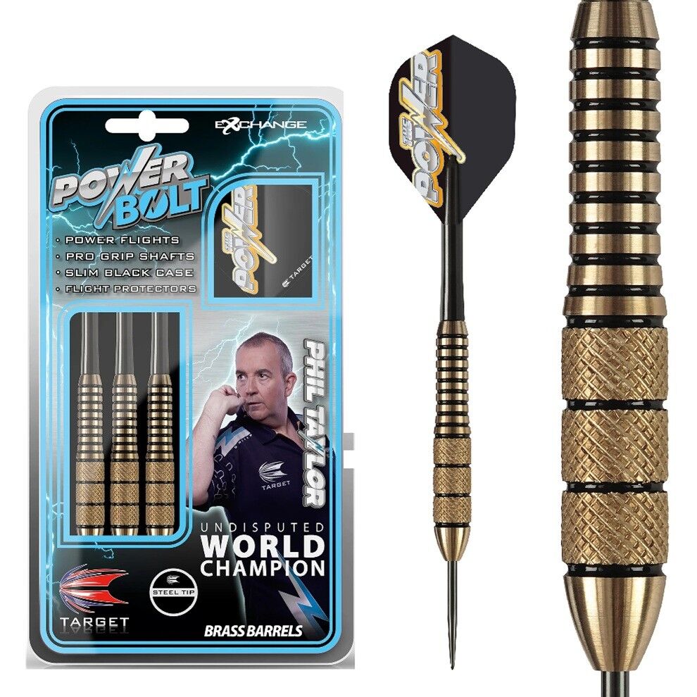 Target Power Bolt Brass Çelik Uçlu Dart Oku