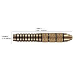 Target Power Bolt Brass Çelik Uçlu Dart Oku