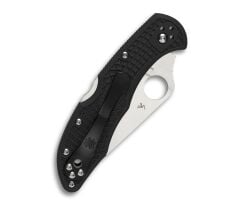 Spyderco Delica 4 Black Lightweight Flat Ground Plainedge Çakı