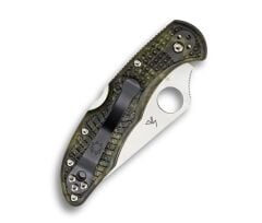 Spyderco Delica 4 Zome Green  Lightweight Flat Ground Plainedge Çakı