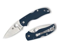 Spyderco Native 5 Cobalt Blue G-10 CPM SPY27 Plainedge Çakı