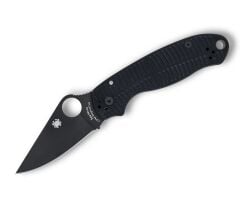 Spyderco 3 Salt Black G-10 CPM Magnacut Black Blade Plainedge Çakı