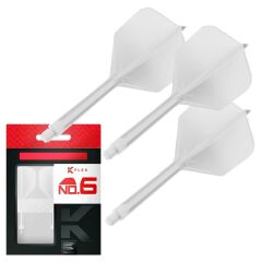 Target K-Flex No.6 Flight & Shaft Beyaz - Short
