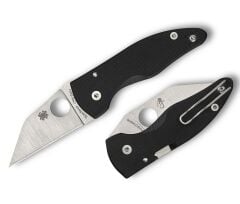 Spyderco Microjimbo Black G-10 PlainEdge Çakı