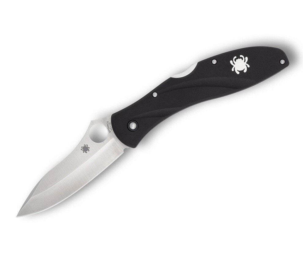 Spyderco Centofante 3 Black Lightweight PlainEdge Çakı