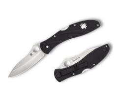Spyderco Centofante 3 Black Lightweight PlainEdge Çakı