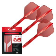 Target K-Flex No.6 Flight & Shaft Kırmızı - Intermediate
