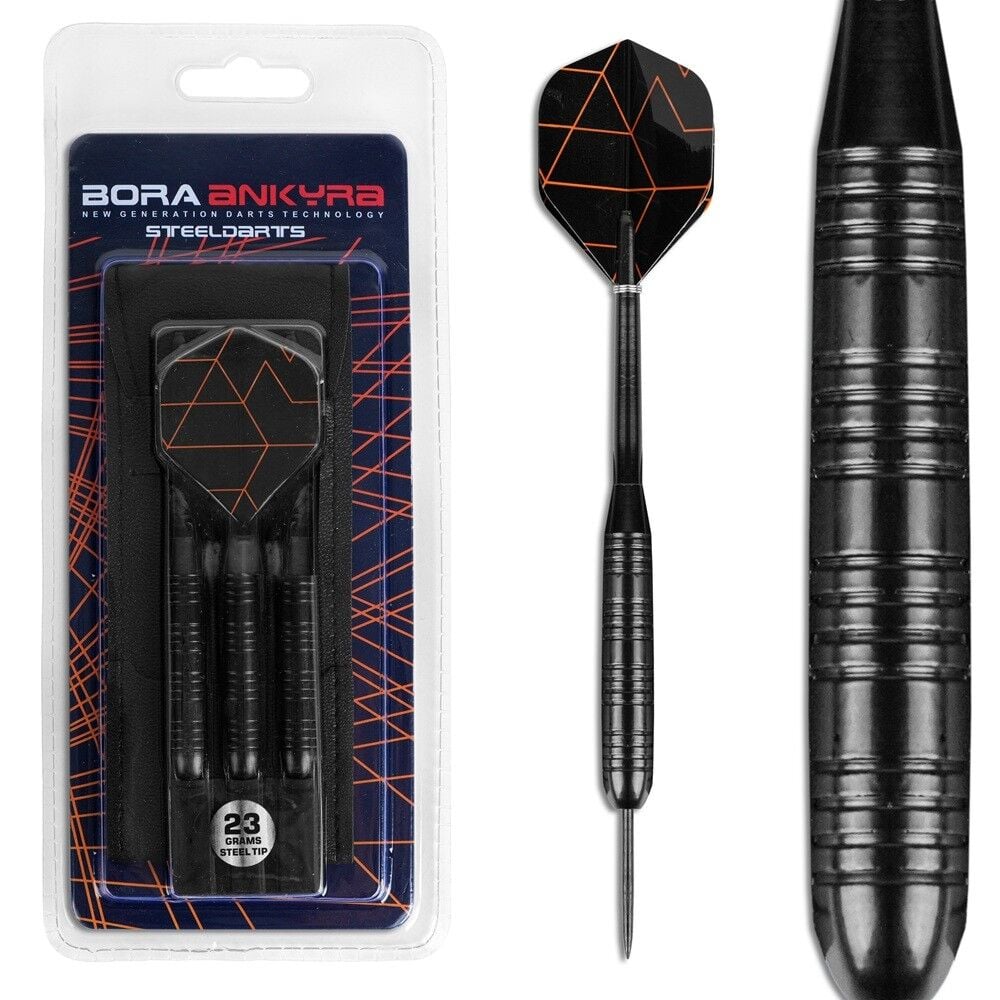 Bora Ankyra Brass Siyah Çelik Uçlu Dart Oku