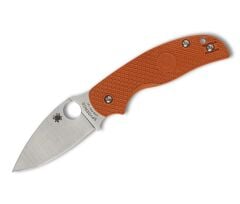 Spyderco Sage 5 Burnt Orange Lightweight CPM Rex 121 PlainEdge Çakı