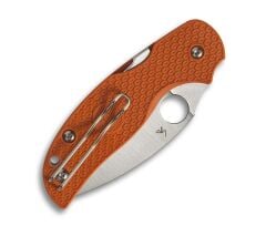 Spyderco Sage 5 Burnt Orange Lightweight CPM Rex 121 PlainEdge Çakı
