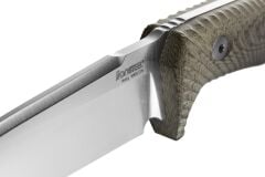 Lionsteel T5 CVG Green Canvas Bıçak