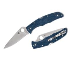 Spyderco Endura 4 Cobalt Blue FRN CPM SP27 PlainEdge Çakı