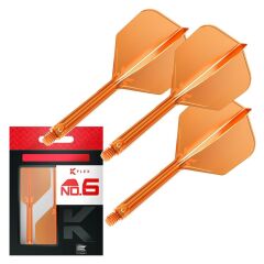 Target K-Flex No.6 Flight & Shaft Turuncu - Short