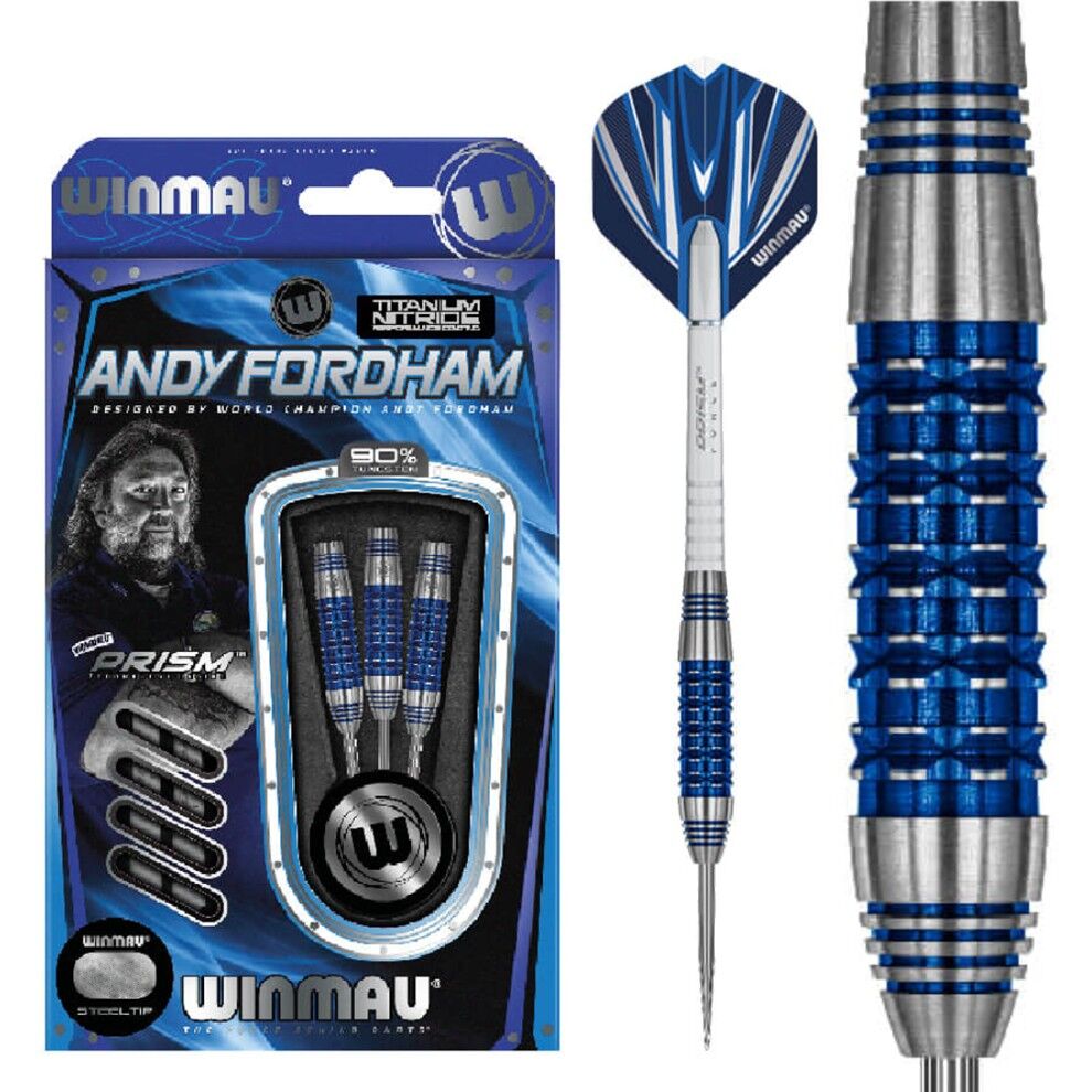 Winmau Andy Fordham %90 Tungsten 24 gr Dart Oku