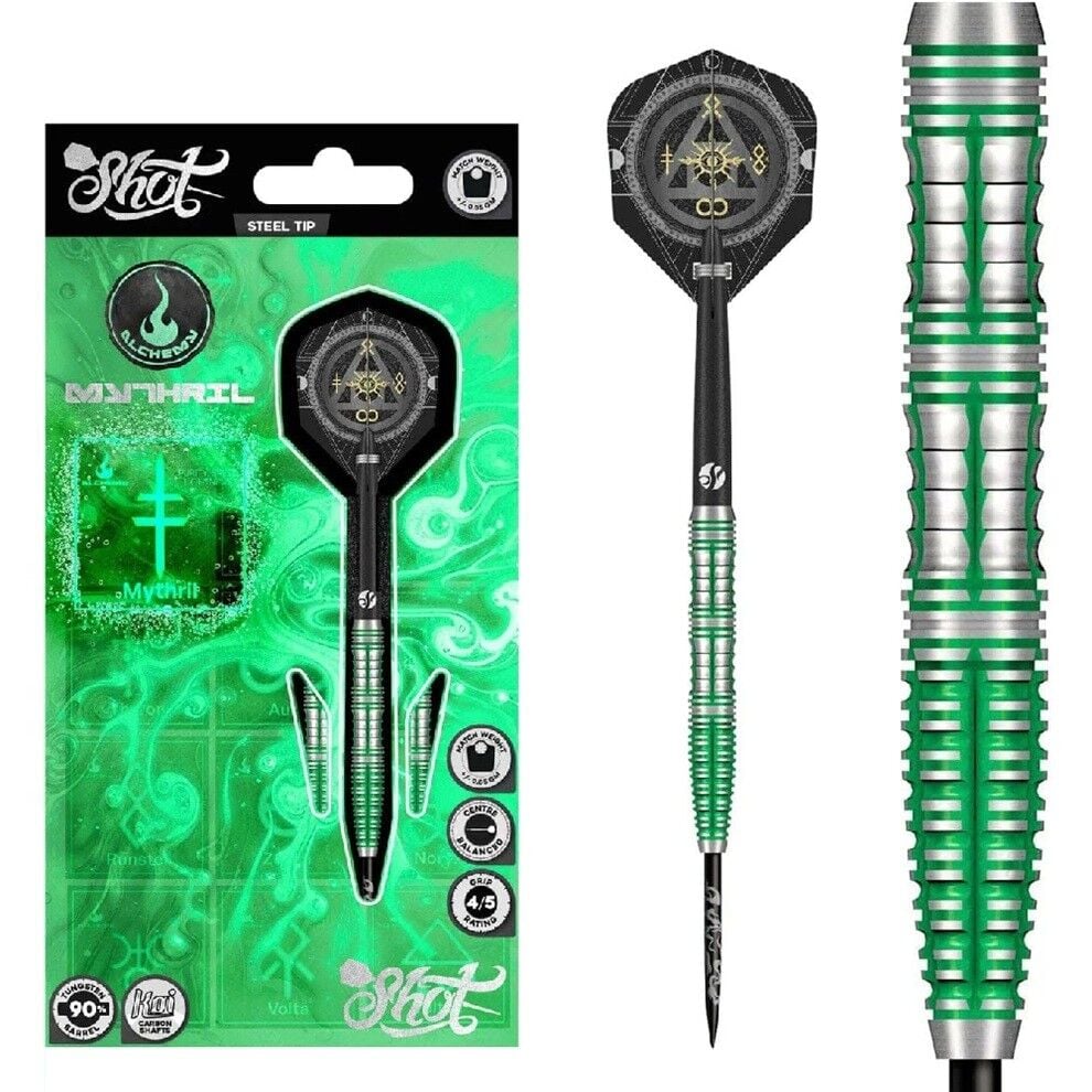 Shot Alchemy Mythril % 90 Tungsten Çelik Uçlu Dart Oku