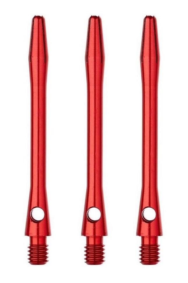 Winmau Anodised Aluminium Shafts Kırmızı - Short