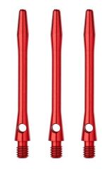 Winmau Anodised Aluminium Shafts Kırmızı - Short