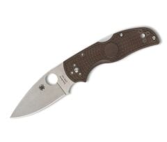 Spyderco SP Native 5 Brown Lightweight CPM 15V PlainEdge Çakı