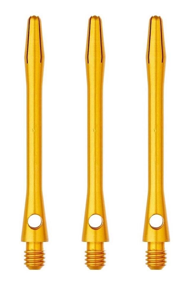 Winmau Anodised Aluminium Shafts Sarı - Short
