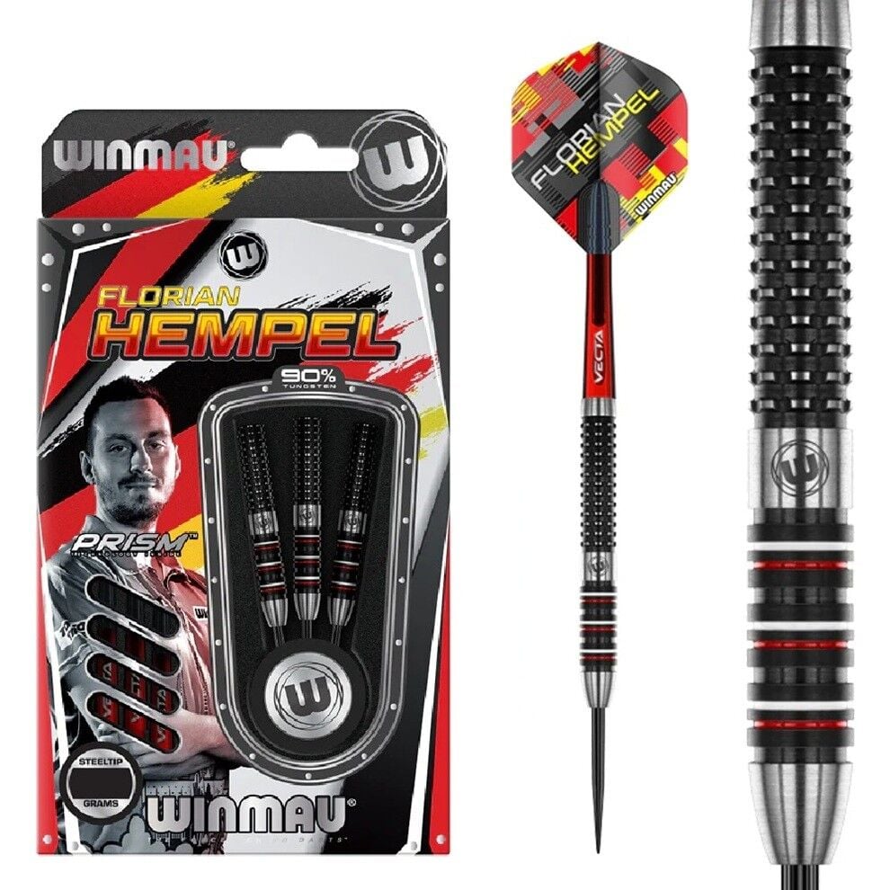 Winmau Florian Hempel %90 Tungsten Çelik Uçlu Dart Oku