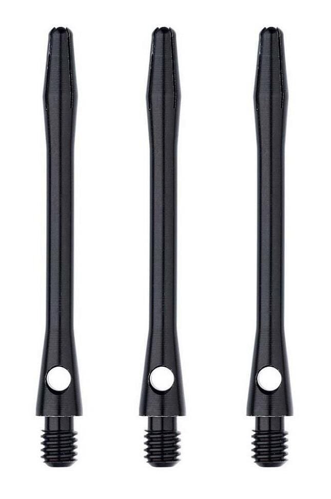 Winmau Anodised Aluminium Shafts Siyah - Medium