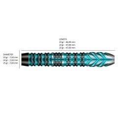 Shot Alchemy Volta % 90 Tungsten Çelik Uçlu Dart Oku
