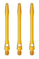 Winmau Anodised Aluminium Shafts Extra Short - Sarı