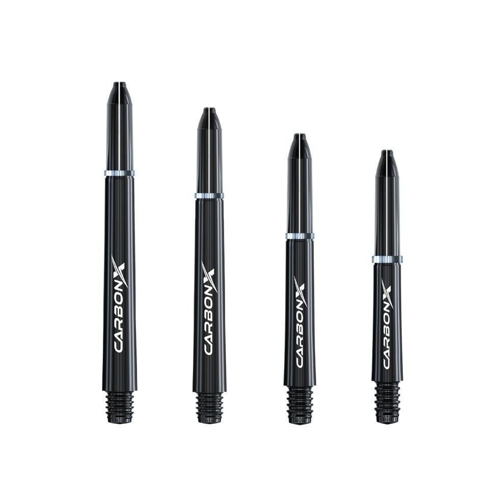 Winmau Carbon Fibre Dart Shafts Siyah - Extra Short