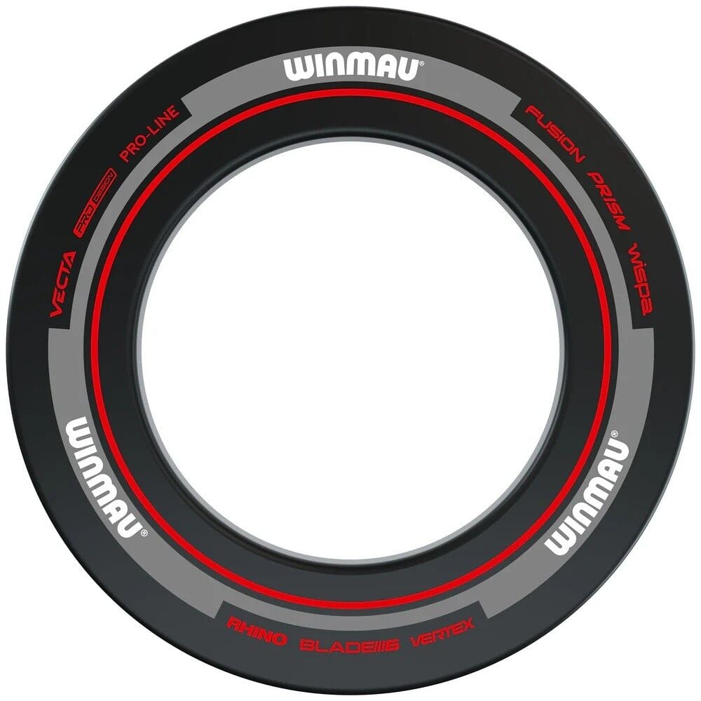 Winmau Advance Black - Red Dart Hedef Tahtası Surround