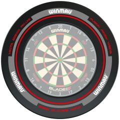 Winmau Advance Black - Red Dart Hedef Tahtası Surround