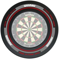Winmau Advance Black - Red Dart Hedef Tahtası Surround