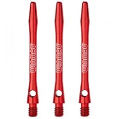 Winmau Laser Etched Aluminium Dart Shafts Kırmızı - Medium