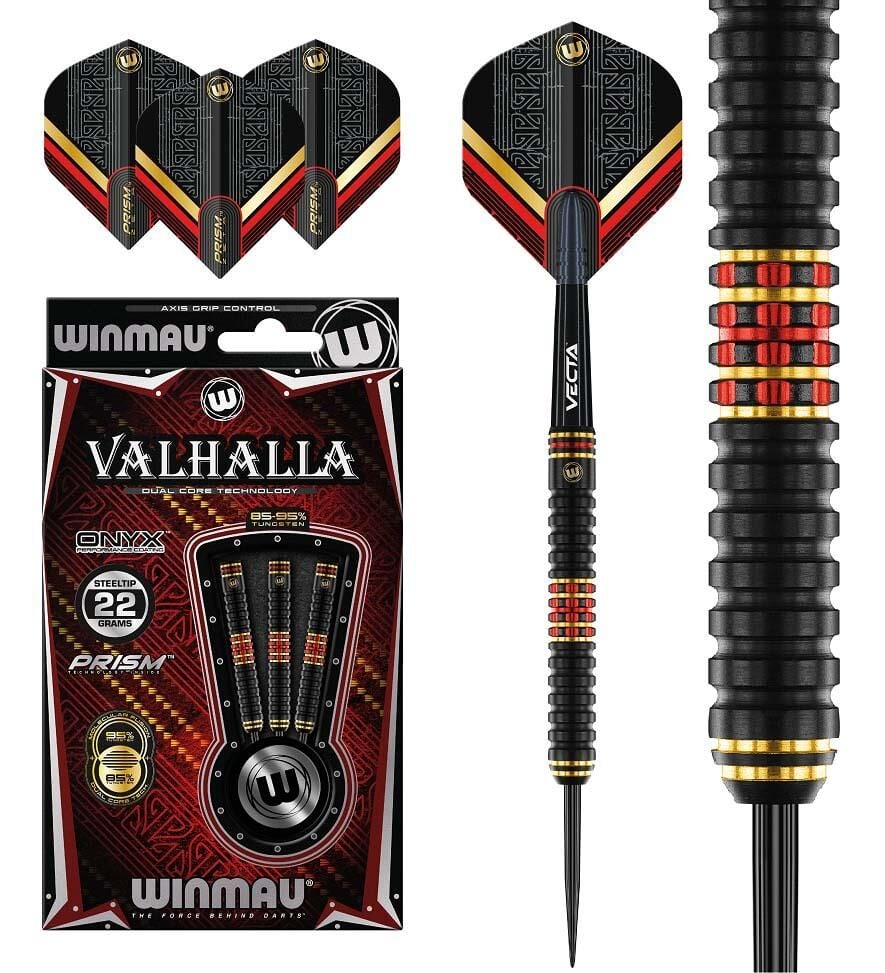 Winmau Valhalla % 85-95 Tungsten Çelik Uçlu Dart Oku