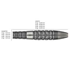 Target Redux 02 % 90 Tungsten SP Çelik Uçlu Dart Oku