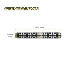 Winmau Steve Brown 24 gr %90 Tungsten Dart Oku