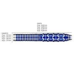 Shot Badlands Tova % 90 Tungsten Çelik Uçlu Dart Oku