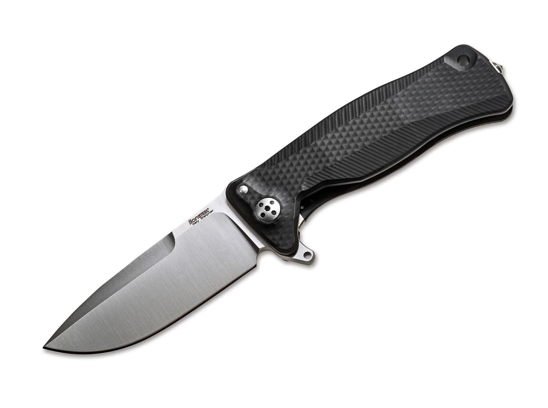 Lionsteel SR11A BS Alüminyum Siyah Çakı