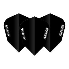 Red Dragon Airwing Moulded Black V-Standart Dart Flight